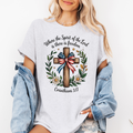 Where The Spirit Of The Lord Is There Is Freedom 4th of July Tee