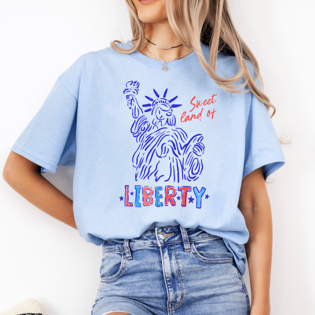 Sweet Land of Liberty 4th of July Tee