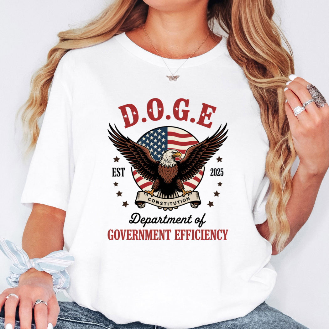 Department Of Government Efficiency Est 2025 4th of July Tee