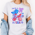 Party In The Usa 4th of July Tee