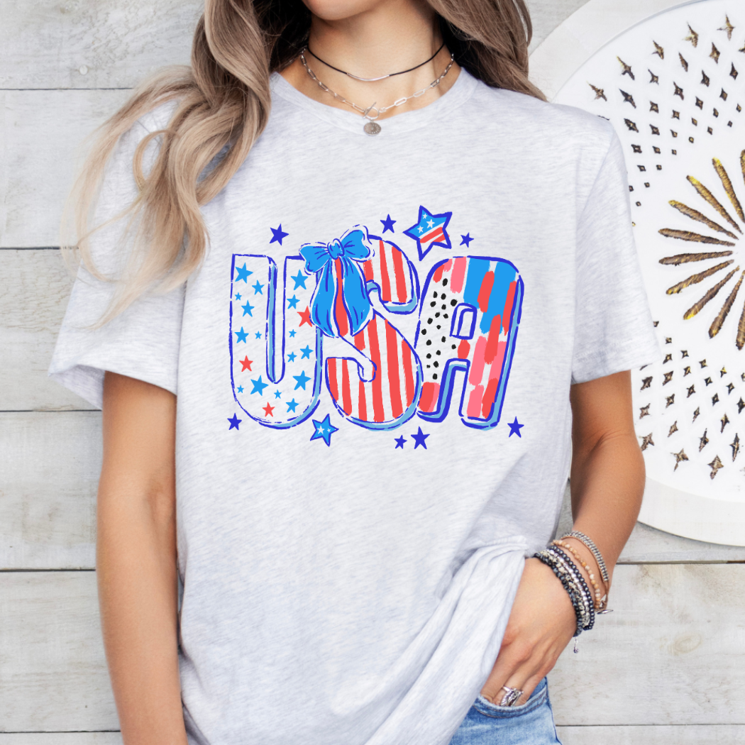USA 4th of July Tee